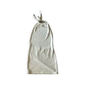 Terry Cloth Mini Halter Dress